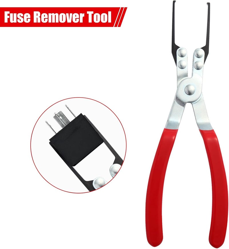 Aleric Relay Puller Pliers and Relay Fuse Remover Tools, 6 Pack, Automobile Fuse Puller Pliers, Car Fuse Puller, Fuse Removal Tool, Relay Pliers Puller, Vehicle Electrical Disconnect Plier - Image 2
